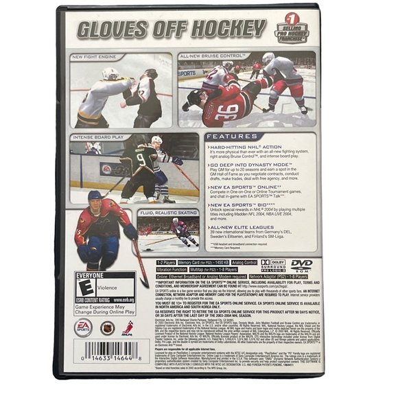 PlayStation 2 EA Sports NHL 2004 Game - Picture 4 of 4